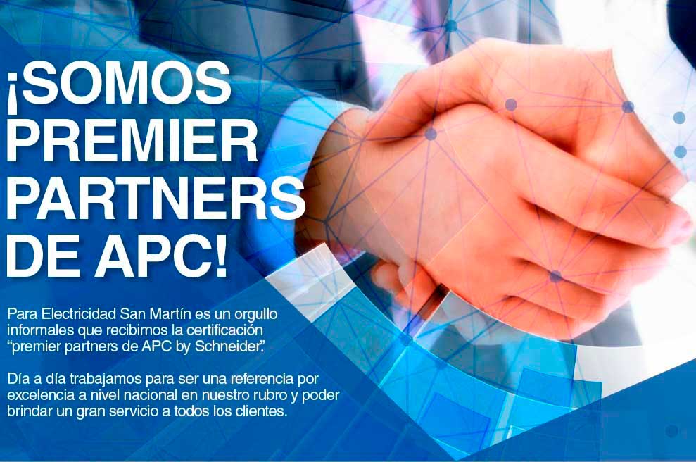 ¡Somos premier partners de APC!